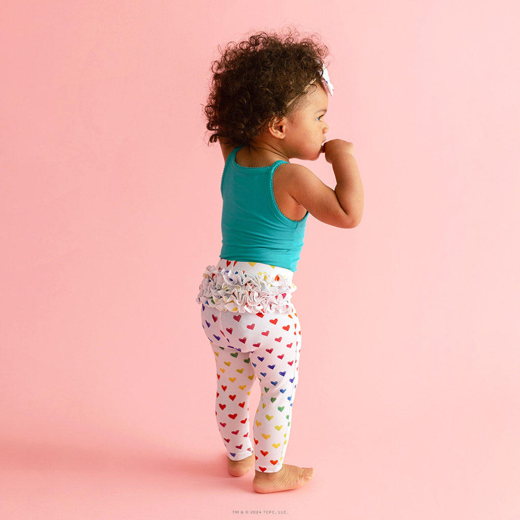 Care Bears™ Rainbow Hearts Ruffled Bum Leggings