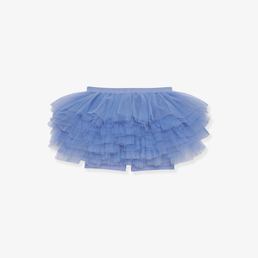 Blue Dew Tulle Skort