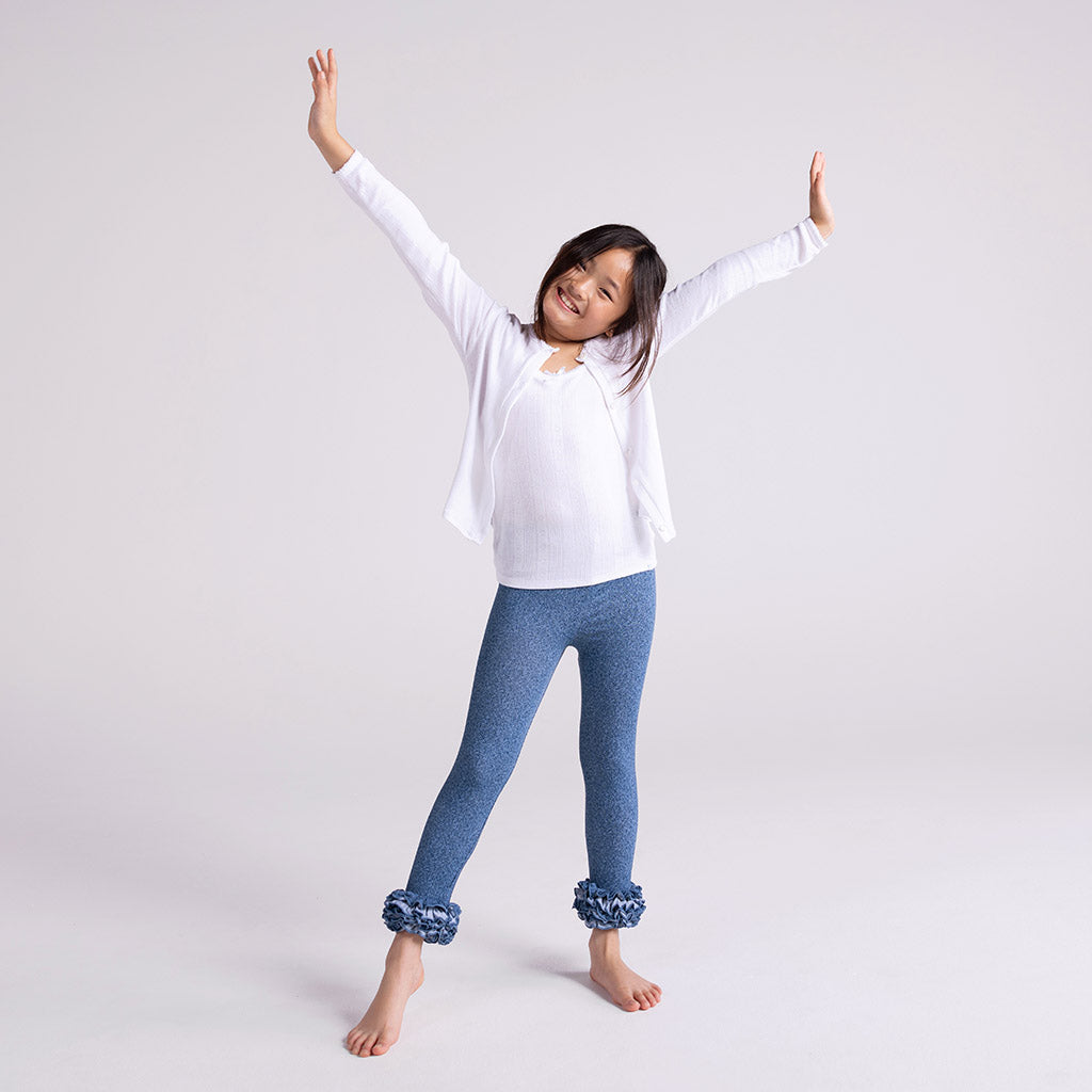 Indigo Denim Cha-Cha Leggings