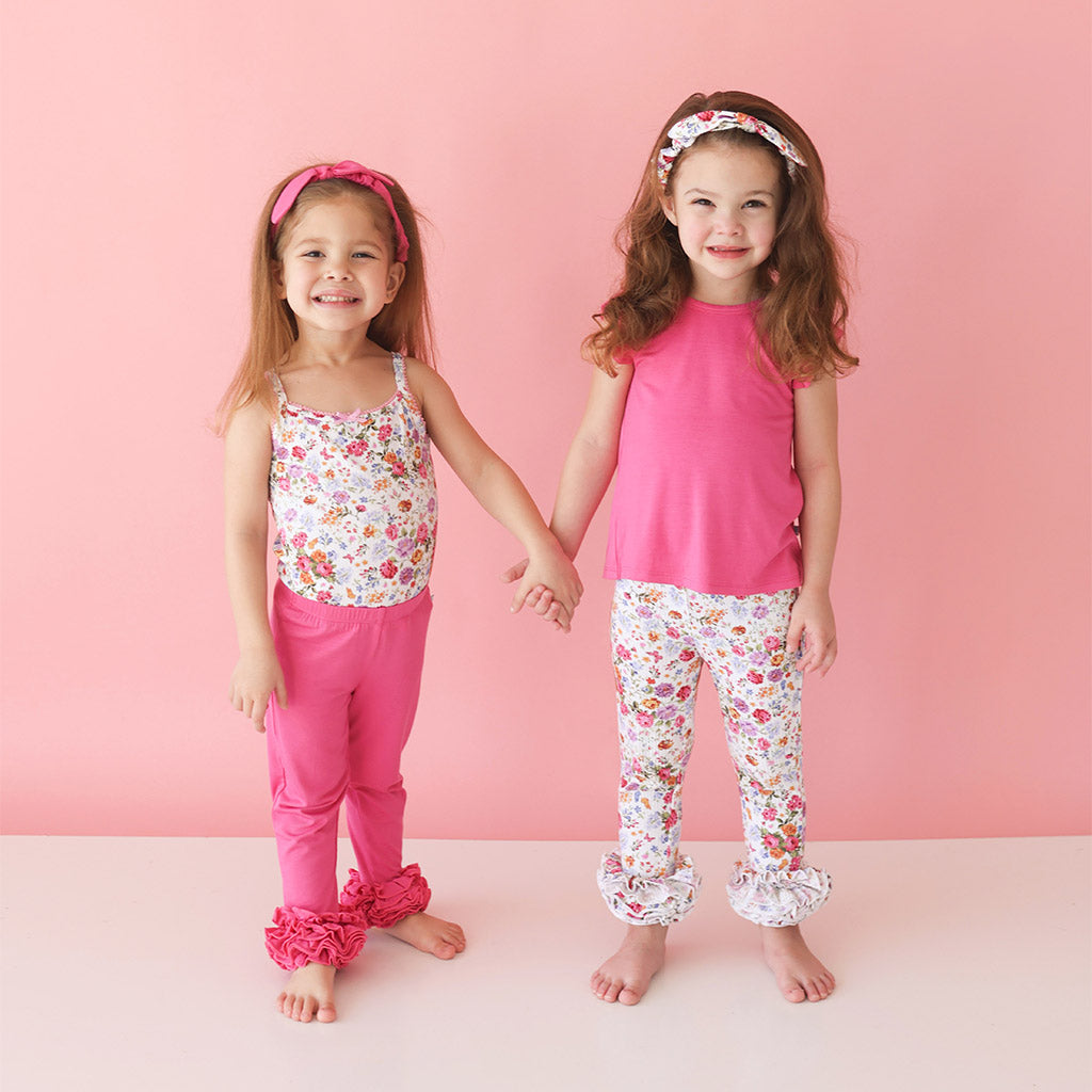 Posh Hot Pink Cha-Cha Leggings