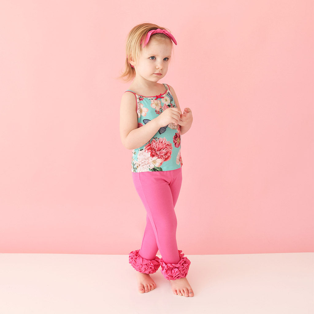 Posh Hot Pink Micro Bow Headwrap