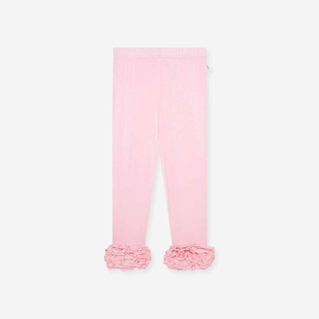 Springtime Pastel Pink Cha-Cha Leggings