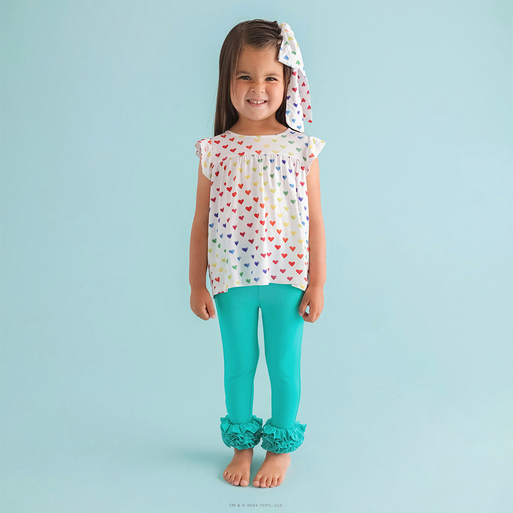 Signature Teal Cha-Cha Leggings