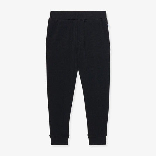 Black French Terry Joggers