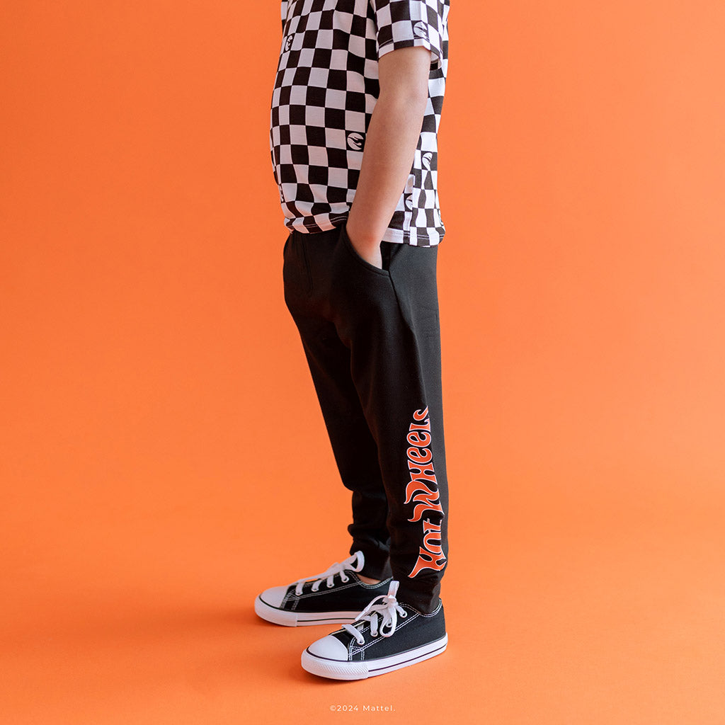 Dark Charcoal French Terry Joggers