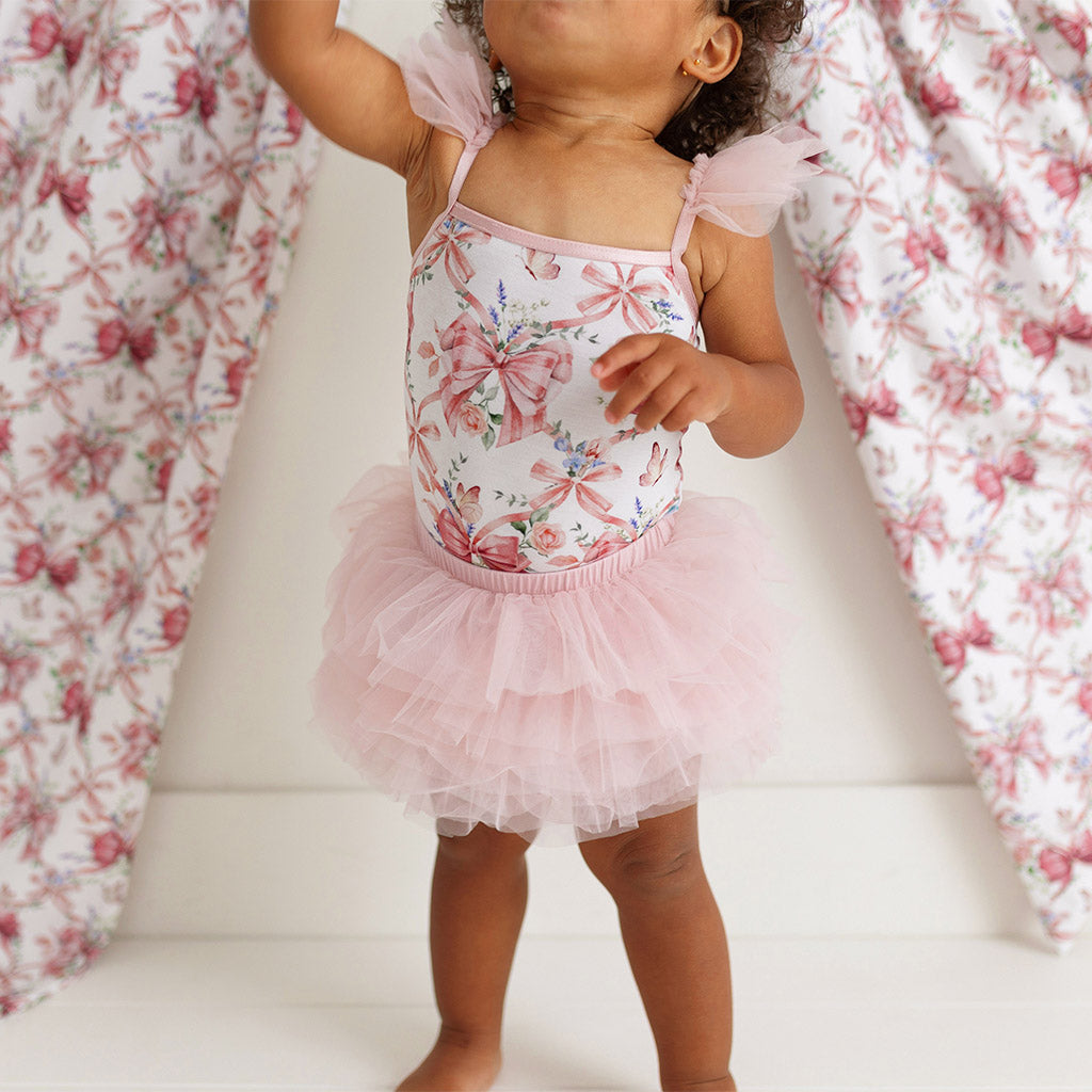 Rose Petal Tulle Bloomer