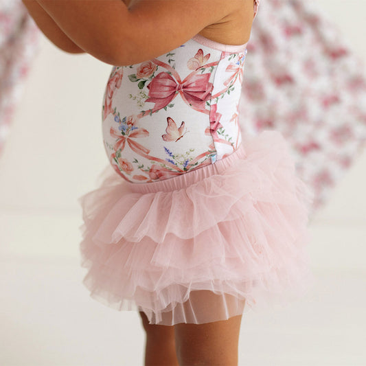 Rose Petal Tulle Bloomer