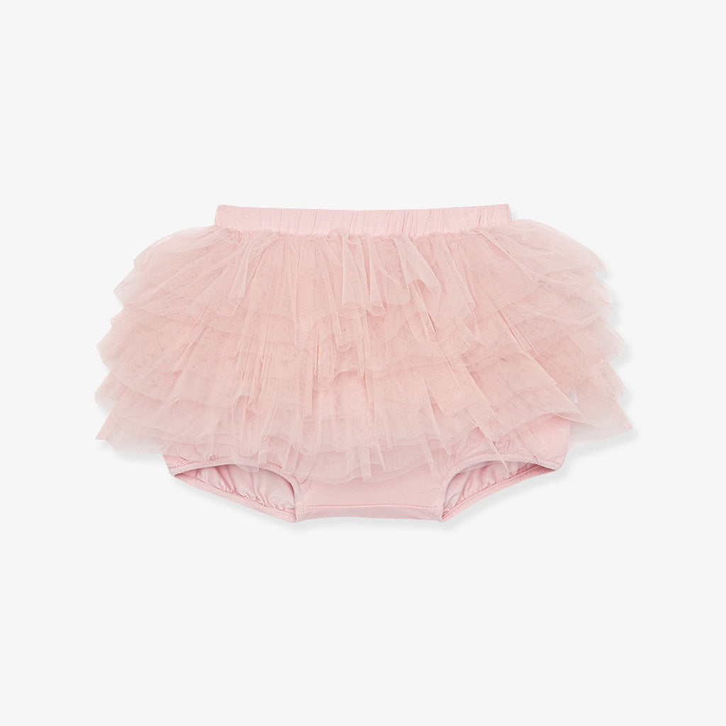 Rose Petal Tulle Bloomer