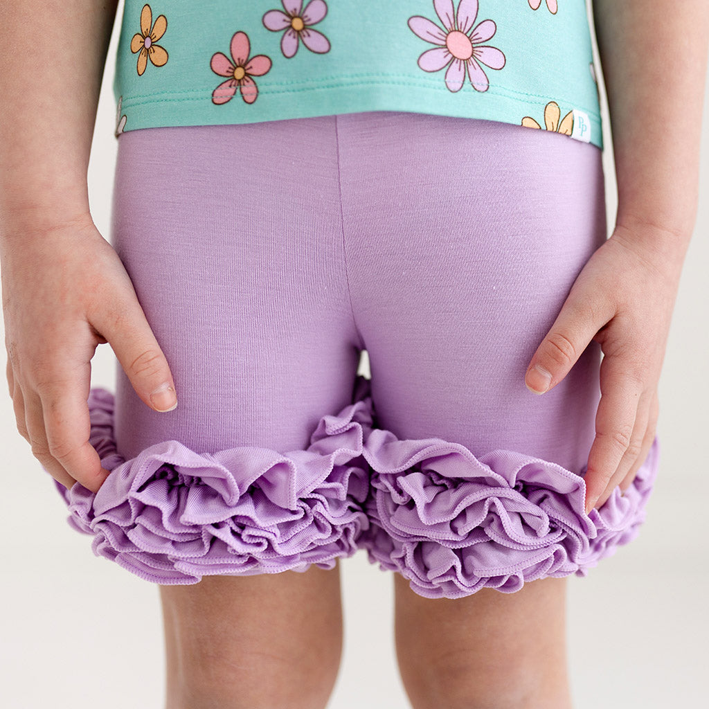 Raya Purple Cha-Cha Shorts