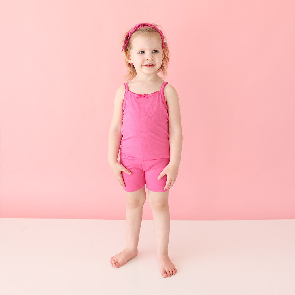Posh Hot Pink Bike Shorts