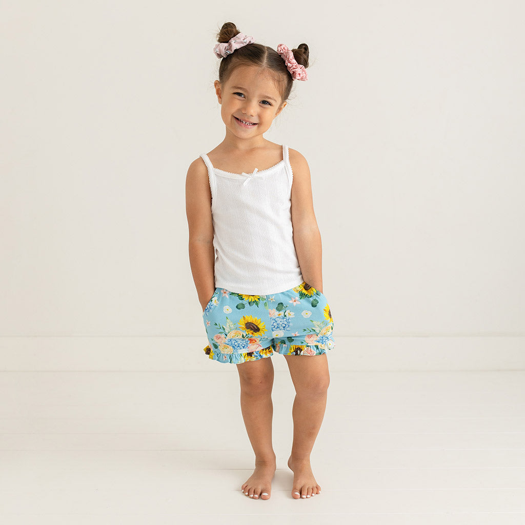 Teresa Marie Ruffled Shorts