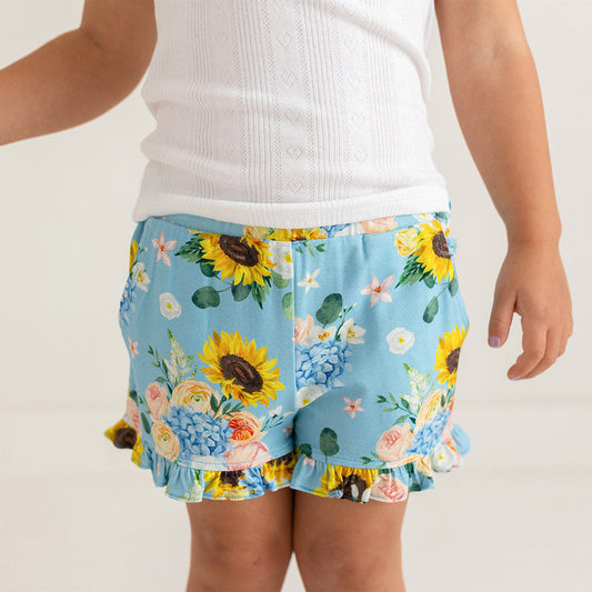 Teresa Marie Ruffled Shorts
