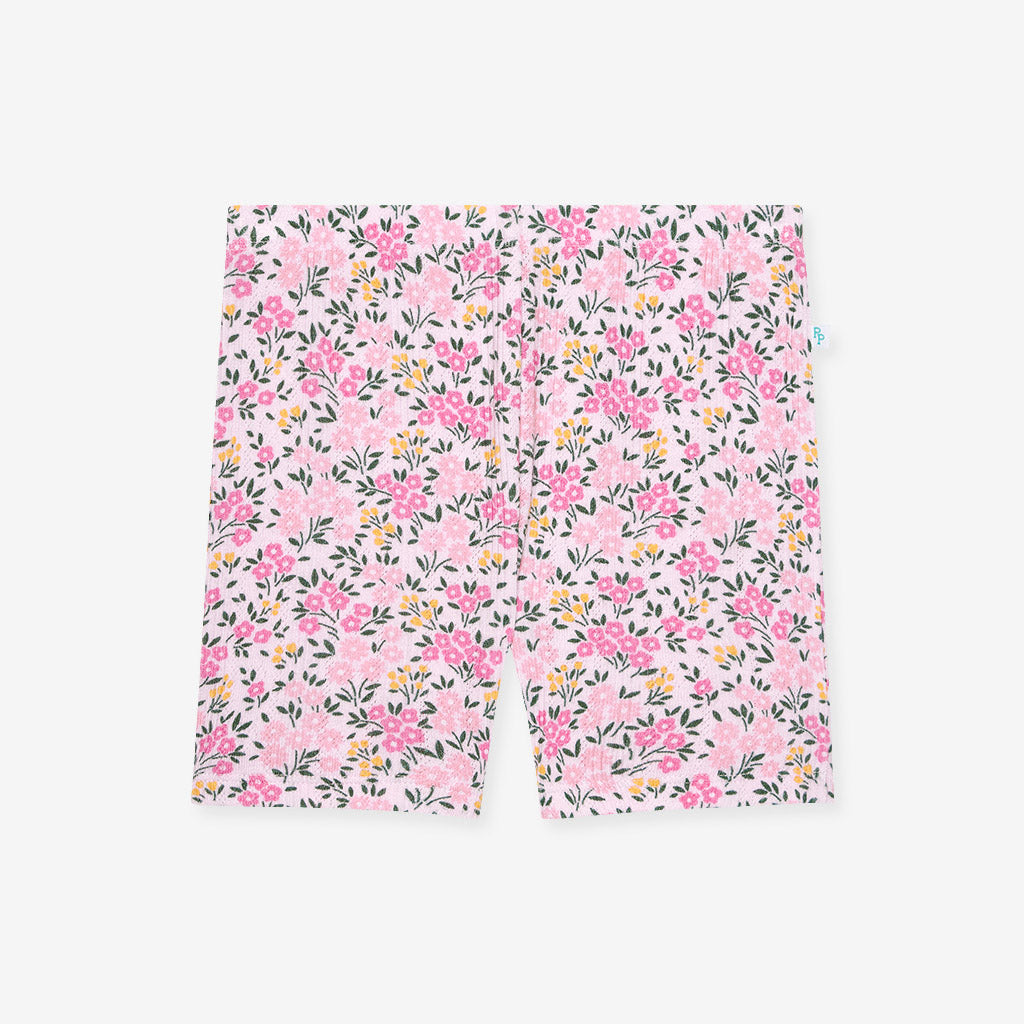 Meadow Haze Pointelle Bike Shorts