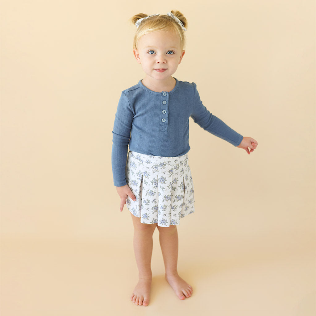 Esmerelda French Terry Pleated Skort