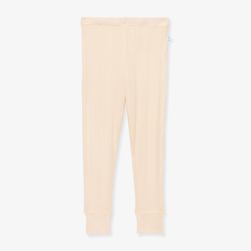 Vanilla Pointelle Leggings