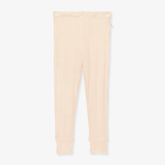 Vanilla Pointelle Leggings