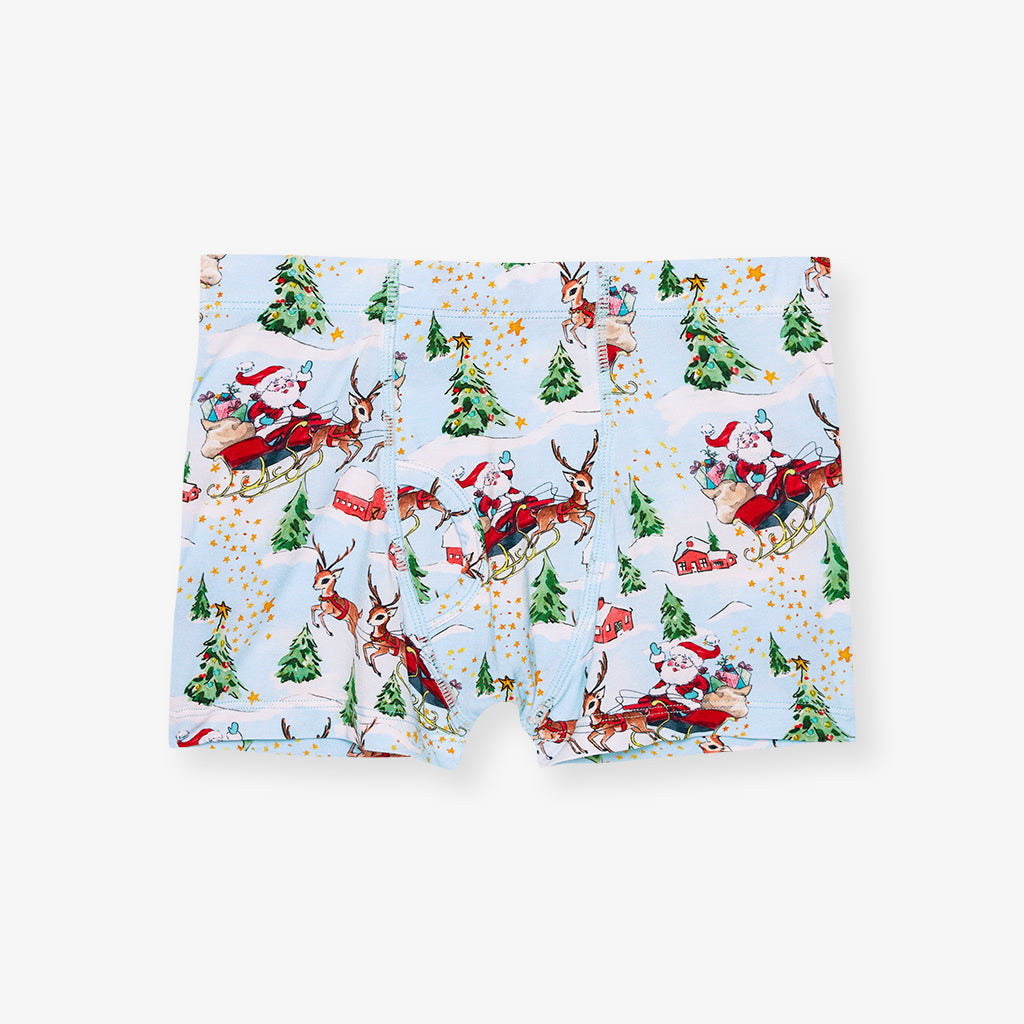 Pere Noel Boys' Boxer Brief Set