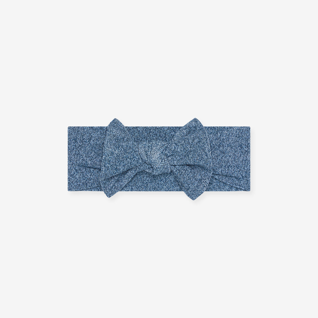 Indigo Denim Headwrap