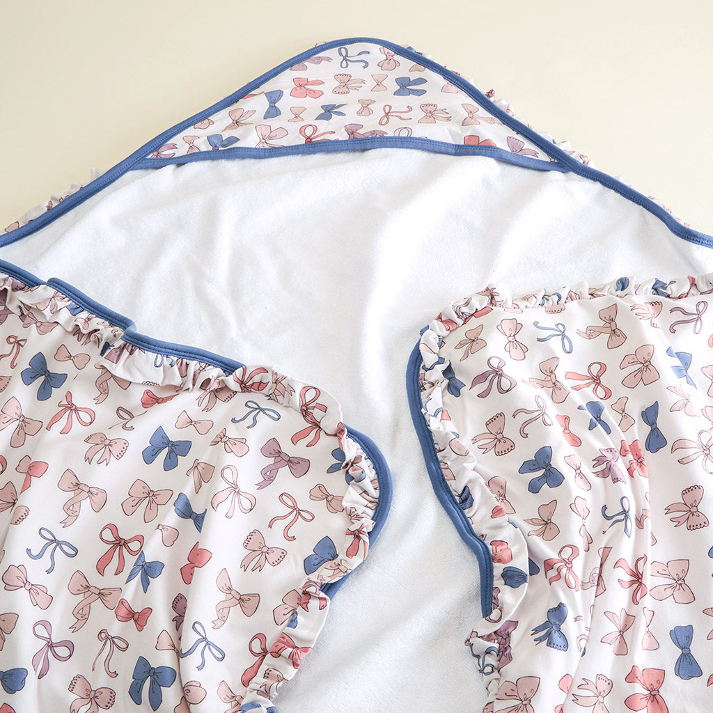 Ariana Ruffled Hooded Towel