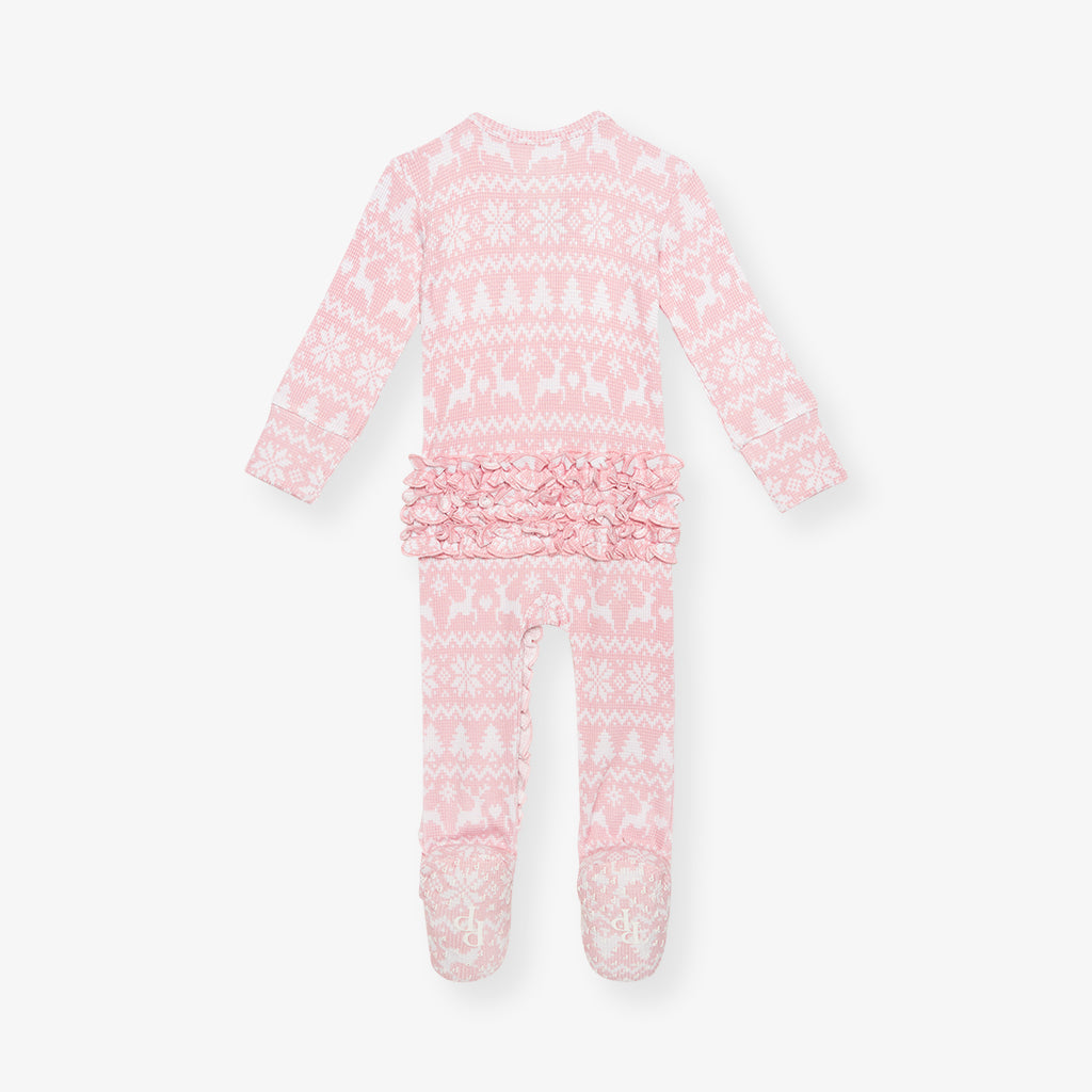Tammy Footie Ruffled Zippered One Piece