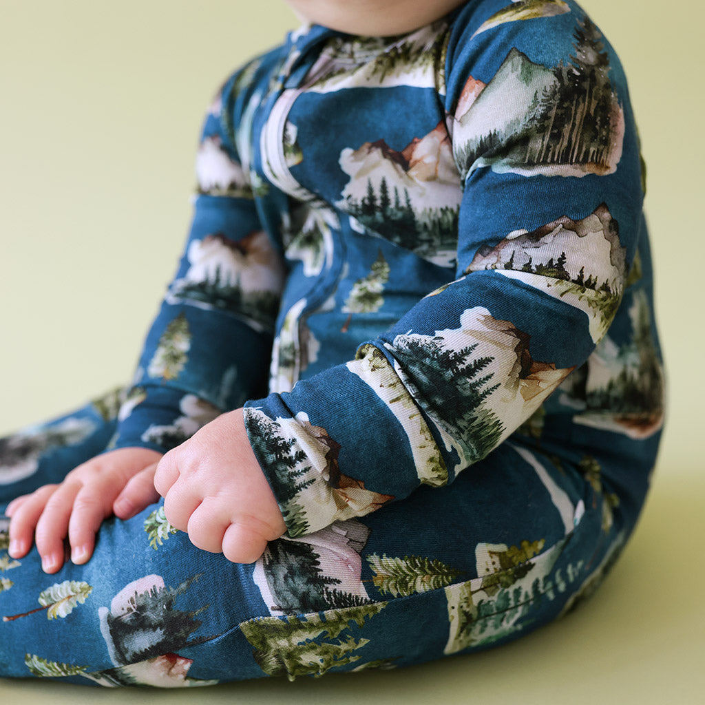 Asher Footie Zippered One Piece