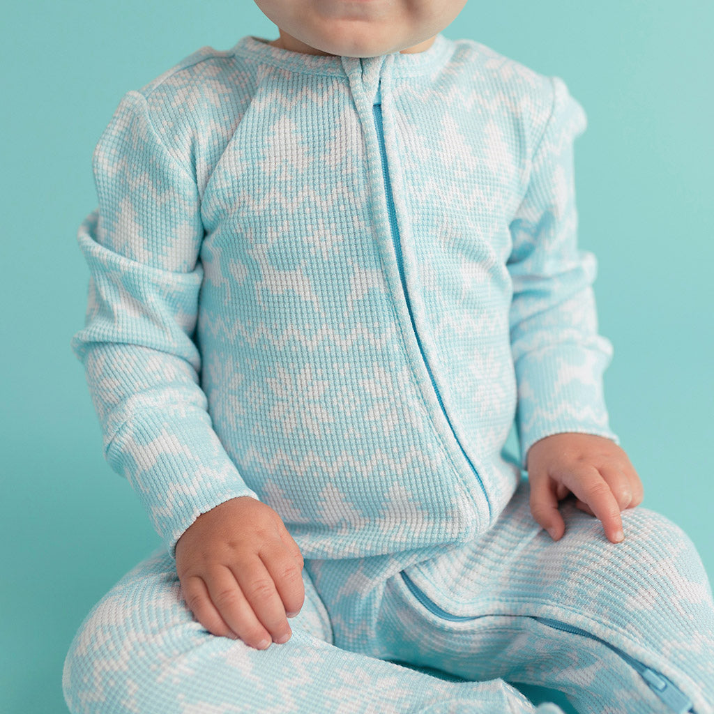 Tedrick Footie Zippered One Piece