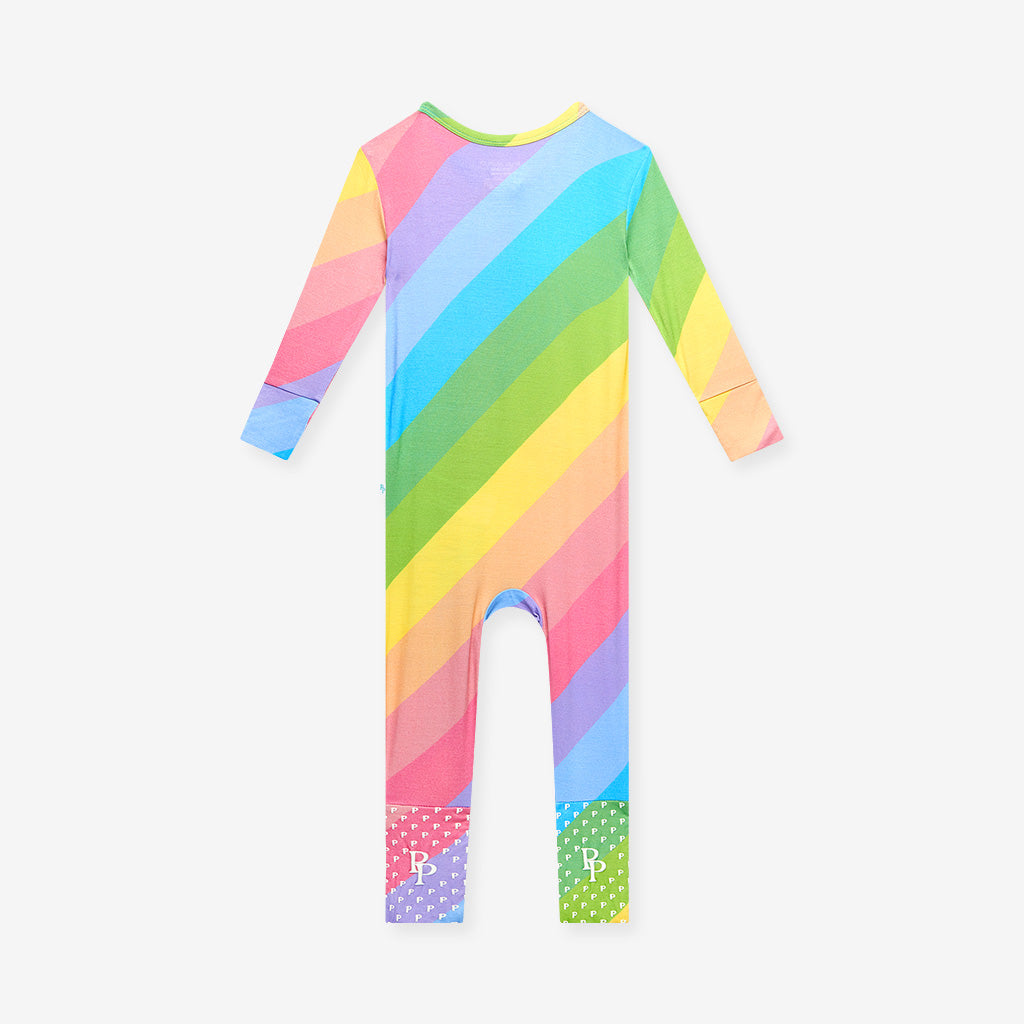 Rainbow Stripe Convertible One Piece