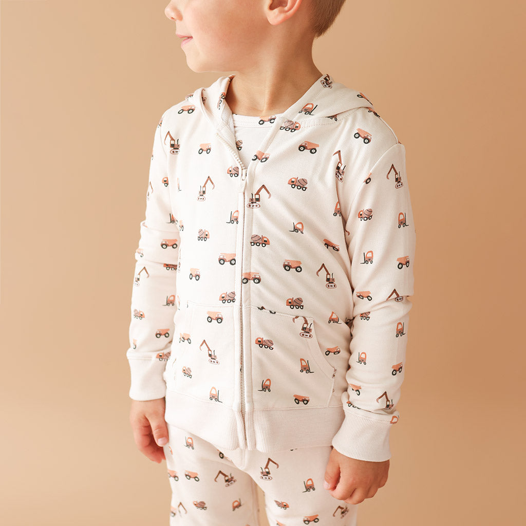 Dalton French Terry Zippered Hoodie