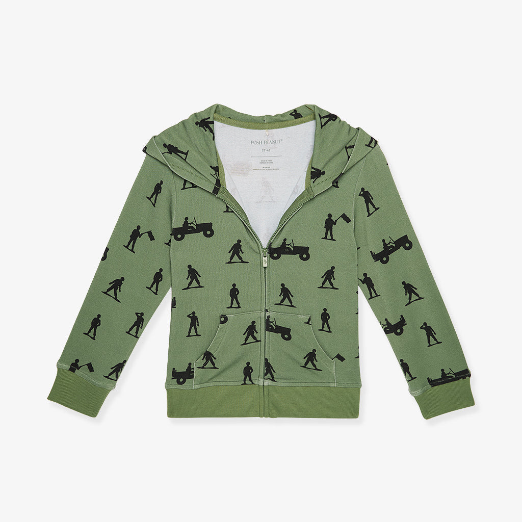 Williams French Terry Zippered Hoodie