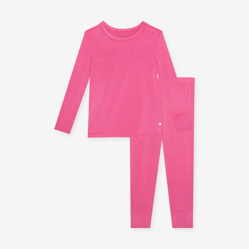 Posh Hot Pink Classic Pajama Set
