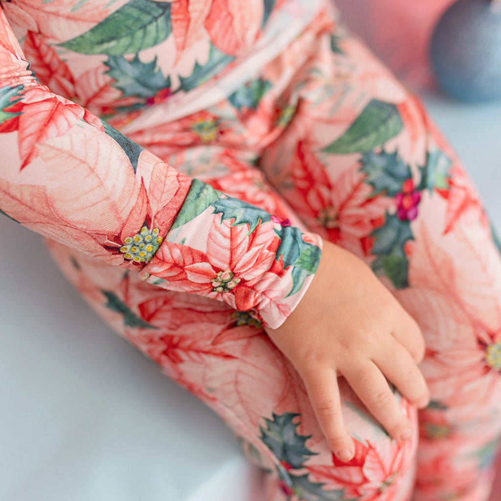 Poinsettia Classic Pajama Set