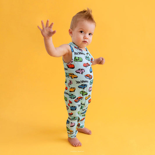 Retro Hot Wheels™ Racerback Romper
