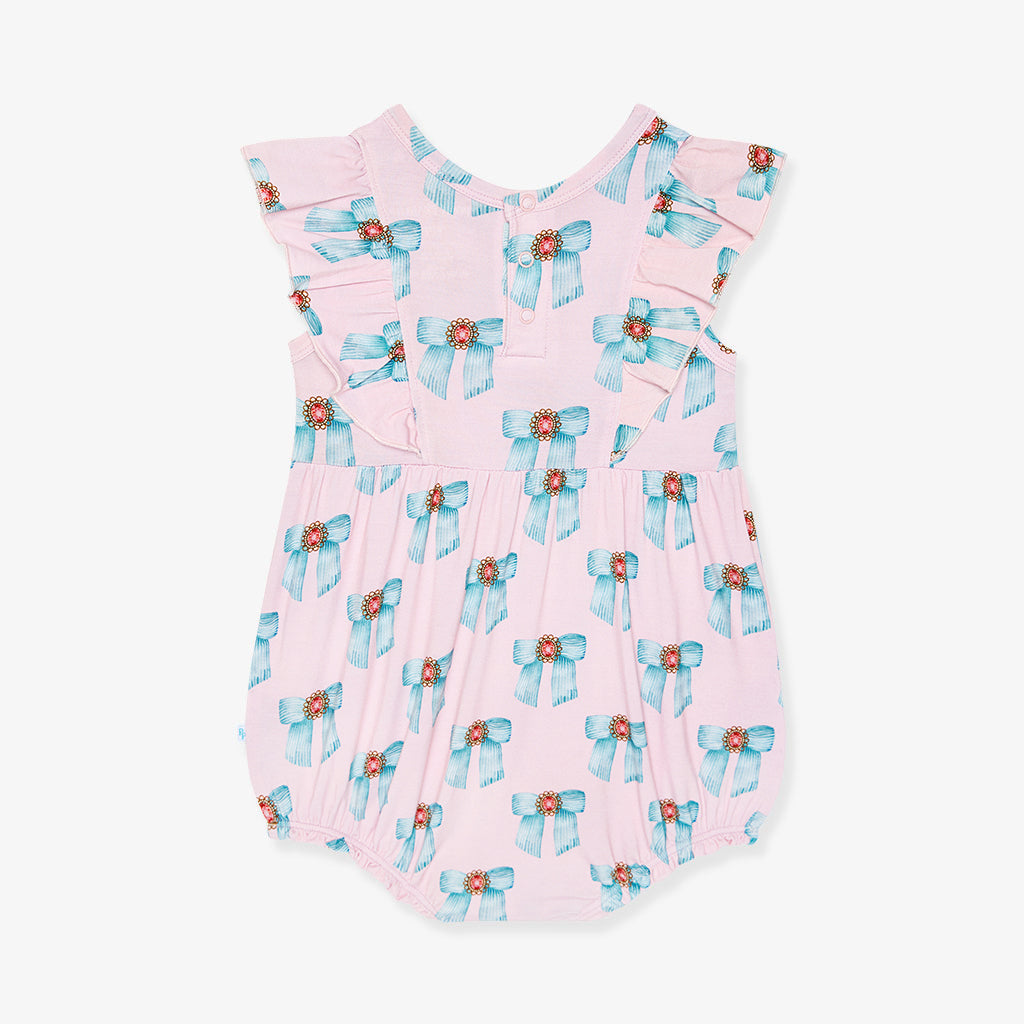 Katalina Flutter Sleeve Bubble Romper