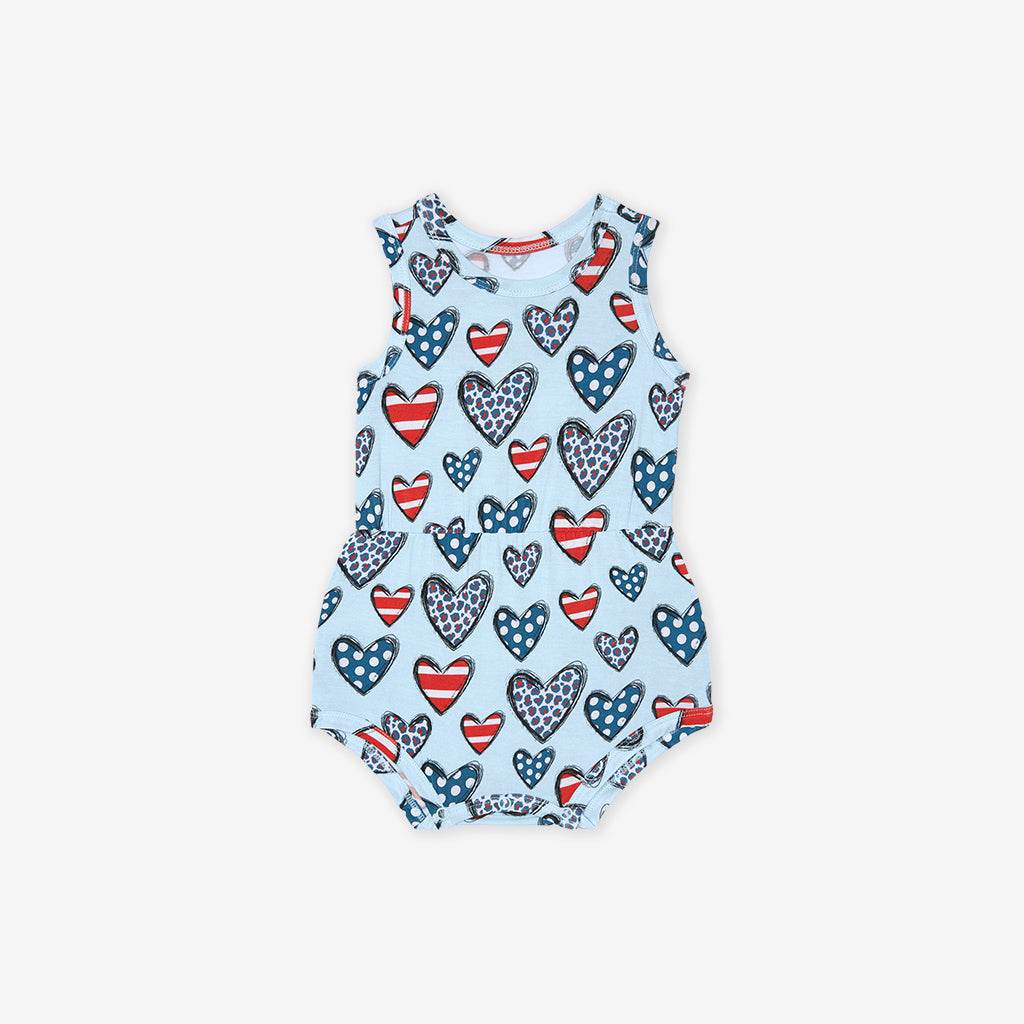 Becky Varsity Romper