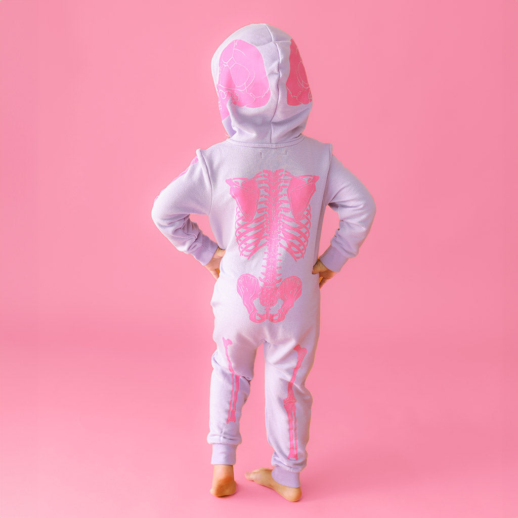 Mrs. Posh Fleece Hooded Romper