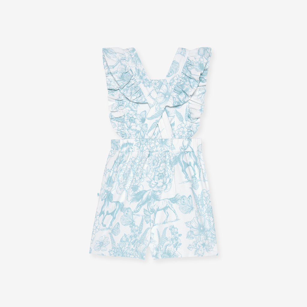 Charlotte Anne French Terry Short Overalls