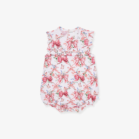 Loraine Ruffled Bubble Romper