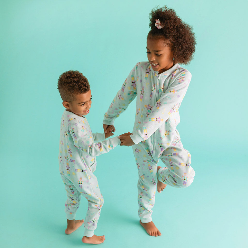 Posh Nutcracker Microfleece Jumpsuit