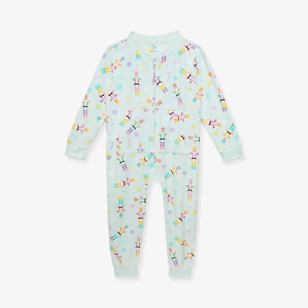 Posh Nutcracker Microfleece Jumpsuit