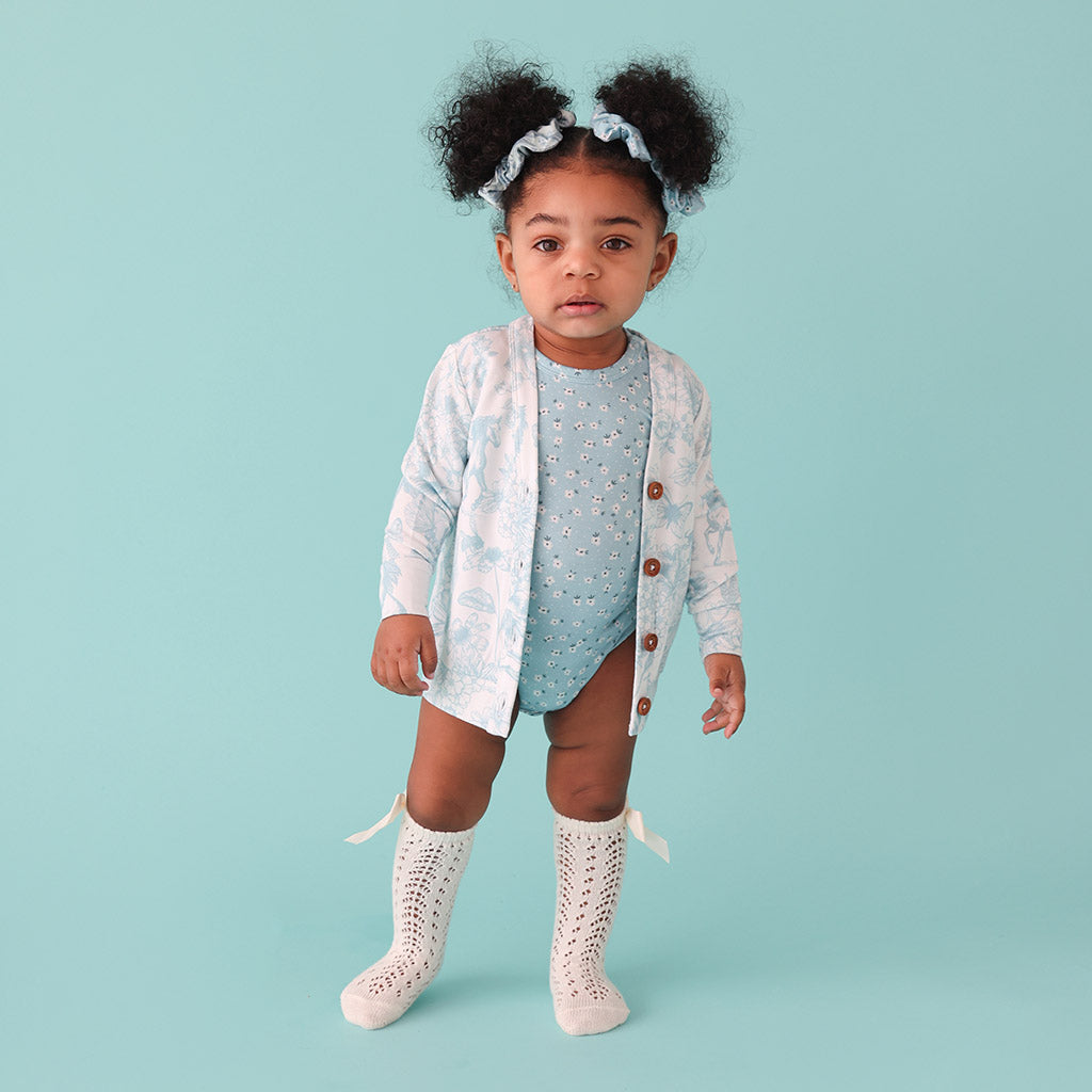 Charlotte Anne French Terry Button Cardigan