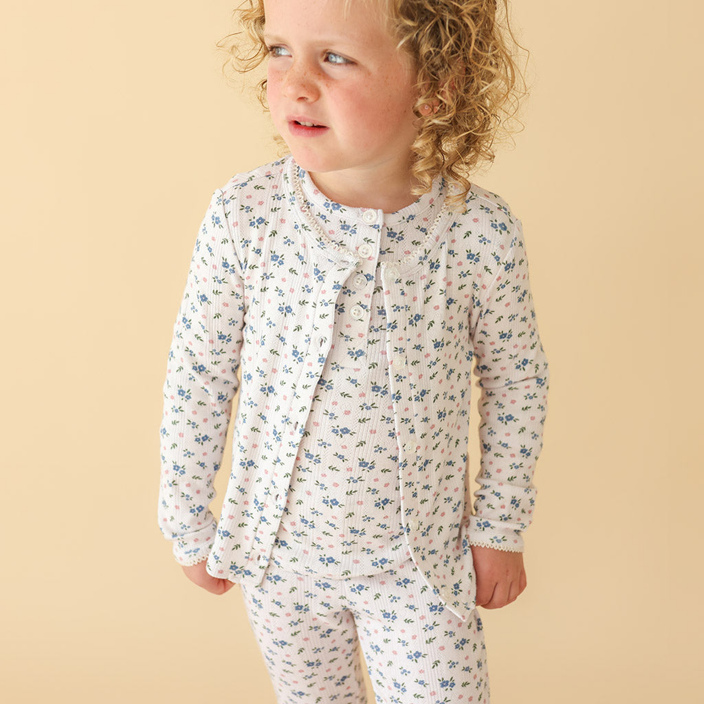 Camberly Pointelle Cardigan