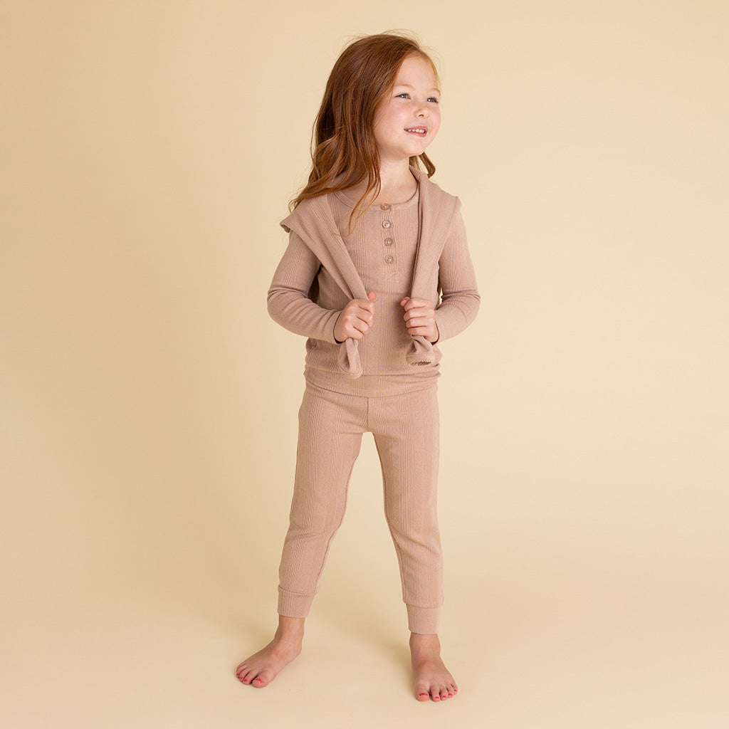 Macchiato Pointelle Leggings