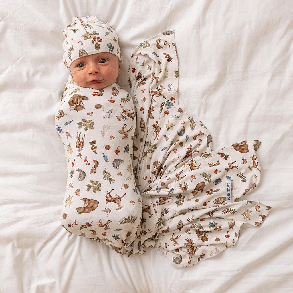 Iridessa Swaddle Beanie Set