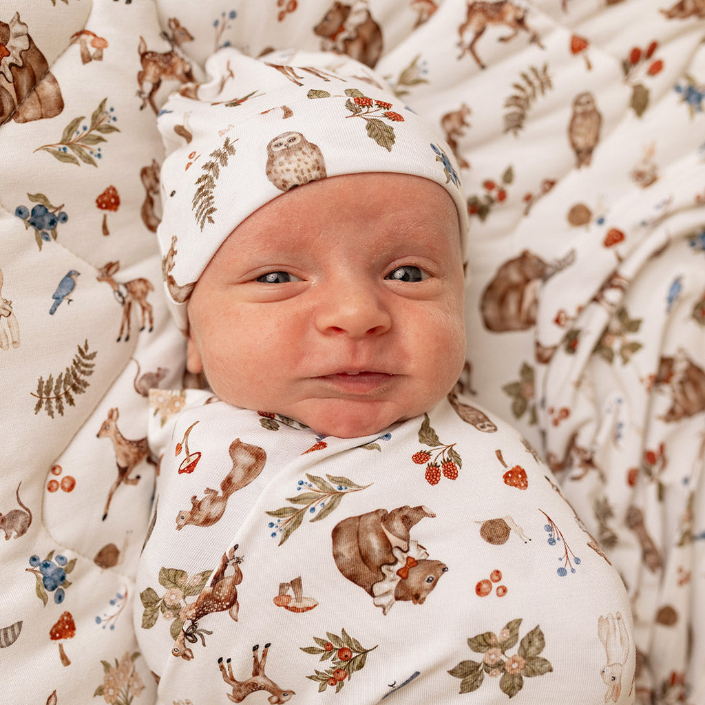 Iridessa Swaddle Beanie Set