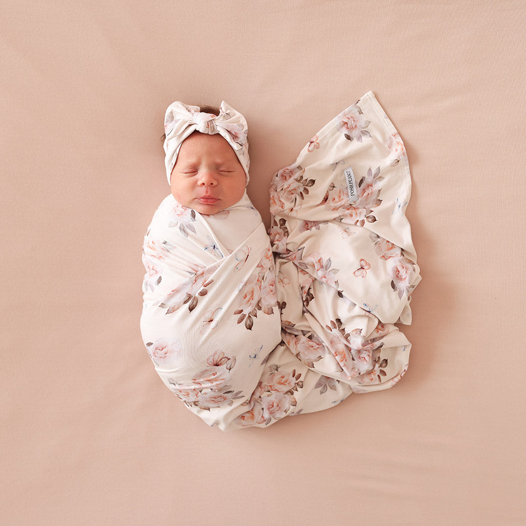 Joy Anne Swaddle Headband Set