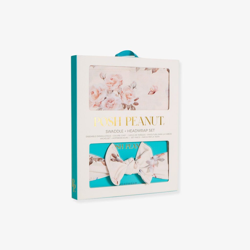 Joy Anne Swaddle Headband Set