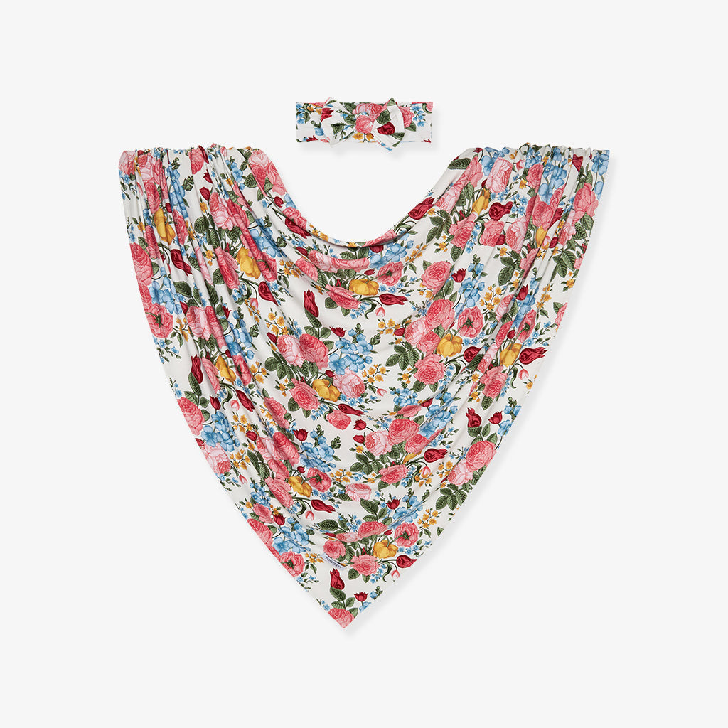 Rubina Swaddle Headband Set