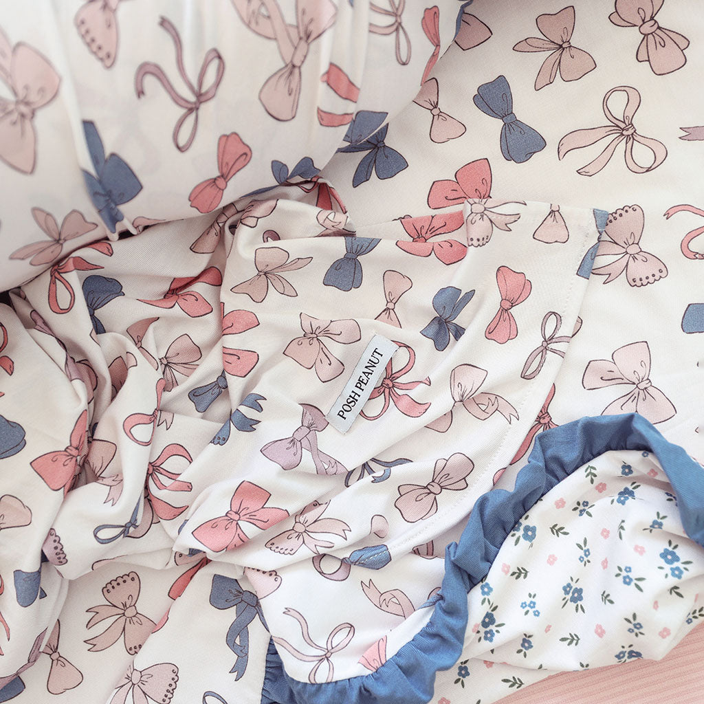 Ariana & Camberly Ruffled Luxette Patoo® Blanket