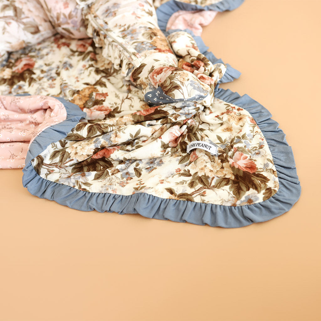 Dauphine & Debra Ruffled Luxette Patoo® Blanket