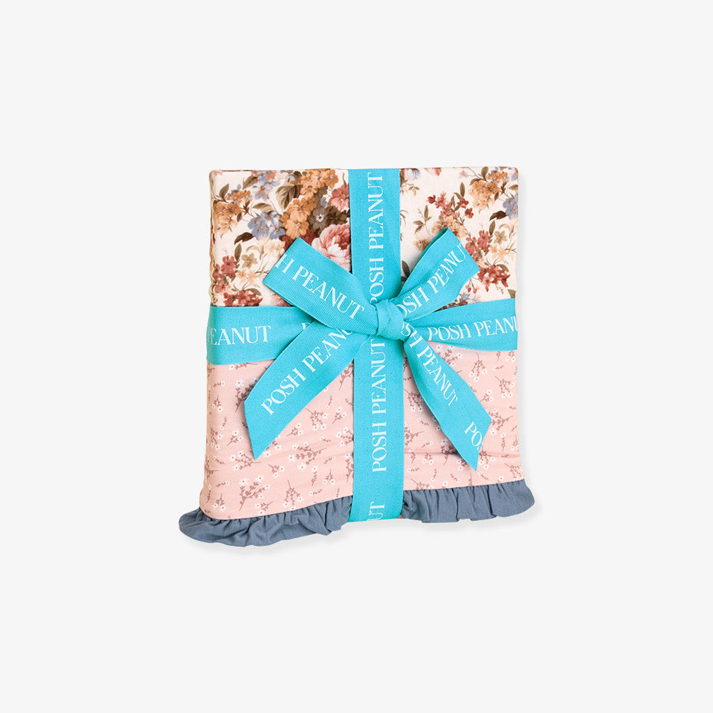 Dauphine & Debra Ruffled Luxette Patoo® Blanket